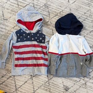 Red White Blue Hoodies